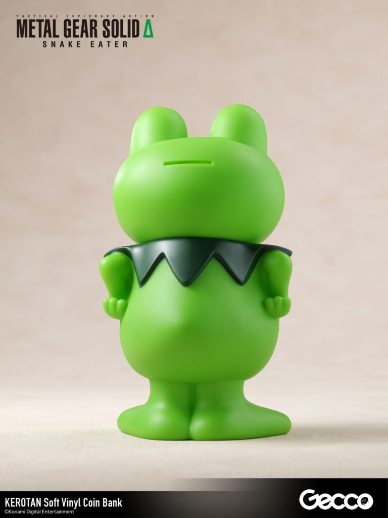 SPECIAL ORDER Gecco - Soft Vinyl Coin Bank - METAL GEAR SOLID Delta: SNAKE EATER - Kerotan [JP]