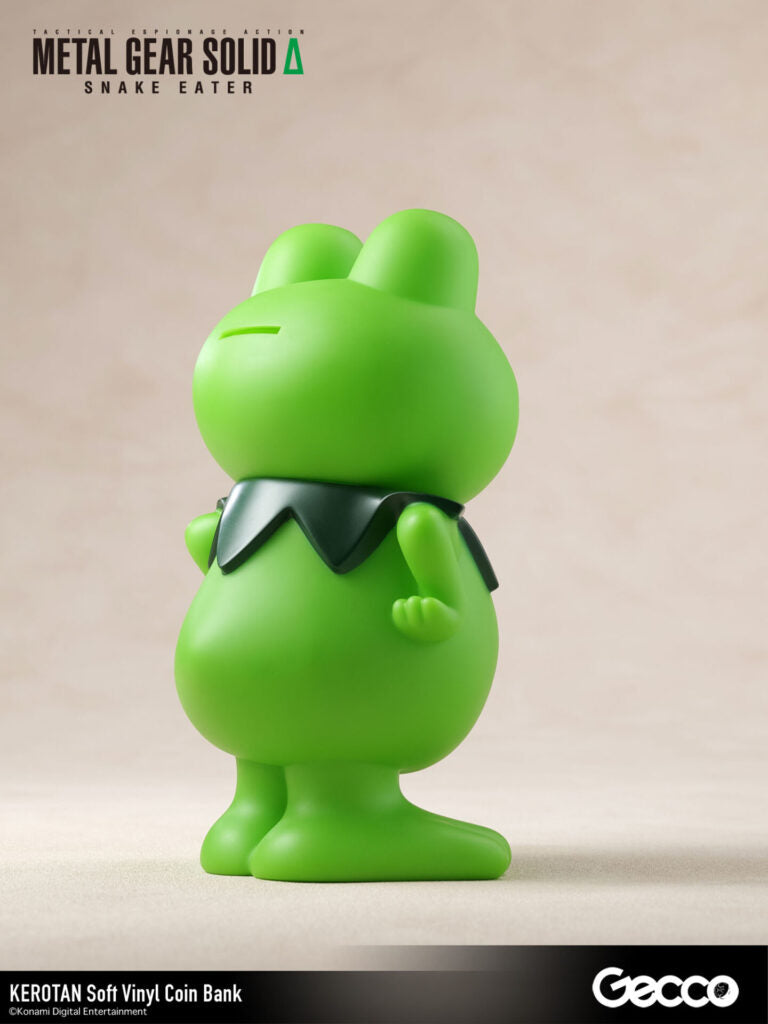 SPECIAL ORDER Gecco - Soft Vinyl Coin Bank - METAL GEAR SOLID Delta: SNAKE EATER - Kerotan [JP]