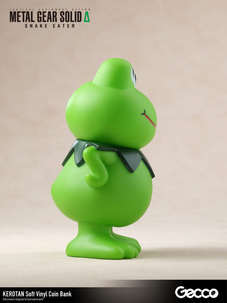 SPECIAL ORDER Gecco - Soft Vinyl Coin Bank - METAL GEAR SOLID Delta: SNAKE EATER - Kerotan [JP]
