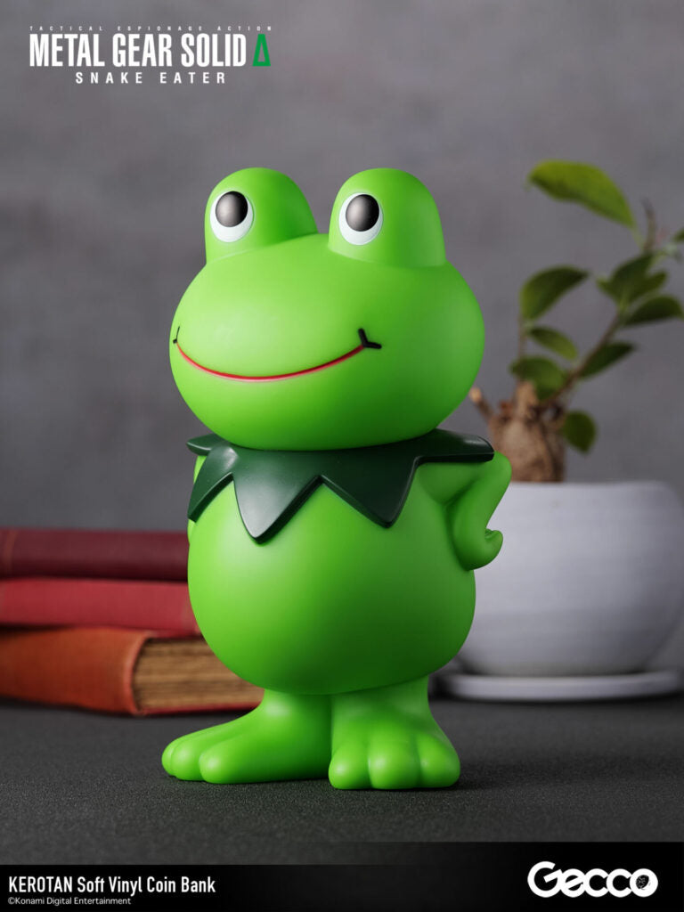 SPECIAL ORDER Gecco - Soft Vinyl Coin Bank - METAL GEAR SOLID Delta: SNAKE EATER - Kerotan [JP]