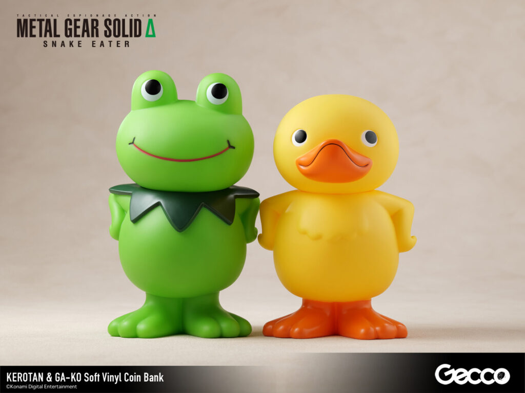 SPECIAL ORDER Gecco - Soft Vinyl Coin Bank - METAL GEAR SOLID Delta: SNAKE EATER - Kerotan [JP]