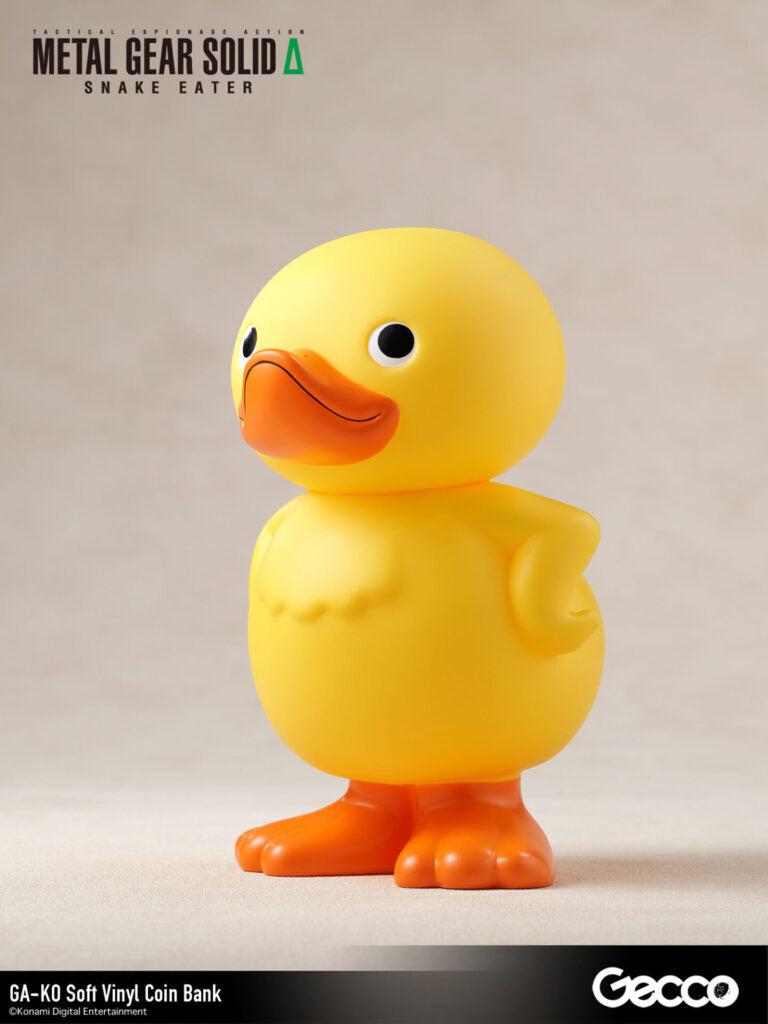 SPECIAL ORDER Gecco - Soft Vinyl Coin Bank - METAL GEAR SOLID Delta: SNAKE EATER - GA-KO [JP]