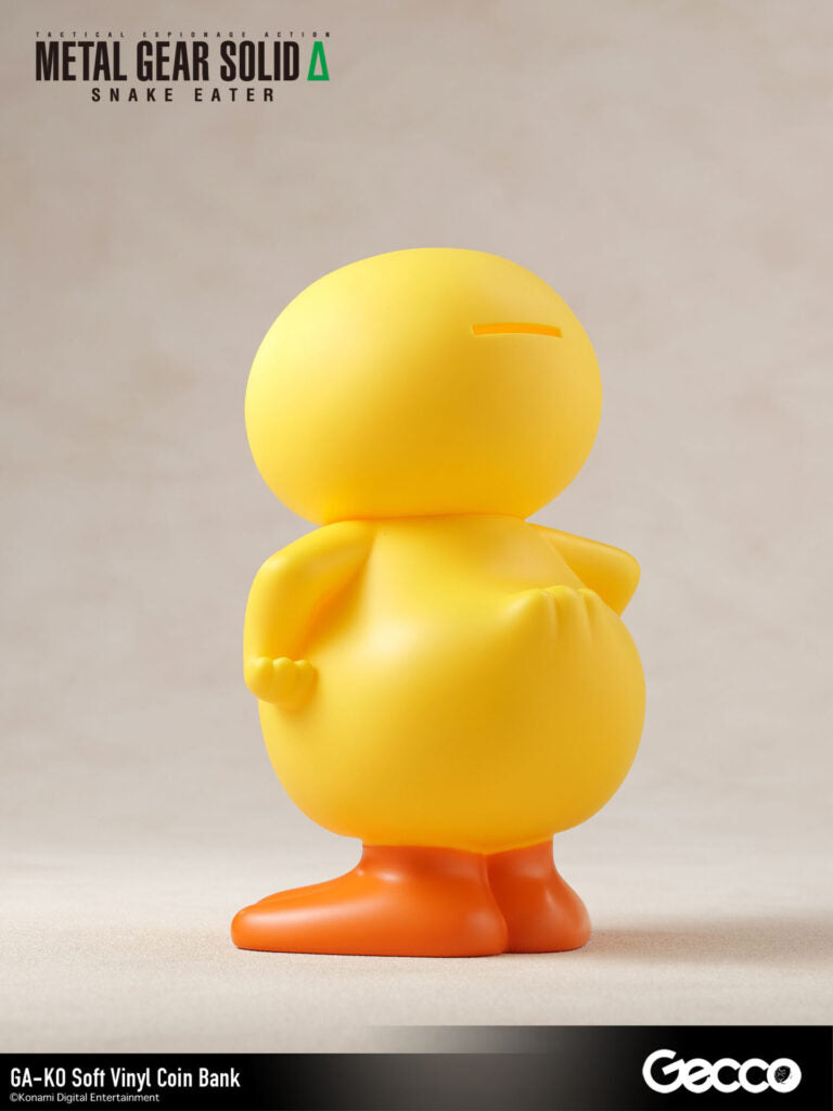 SPECIAL ORDER Gecco - Soft Vinyl Coin Bank - METAL GEAR SOLID Delta: SNAKE EATER - GA-KO [JP]
