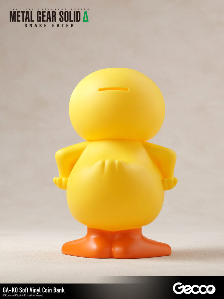 SPECIAL ORDER Gecco - Soft Vinyl Coin Bank - METAL GEAR SOLID Delta: SNAKE EATER - GA-KO [JP]