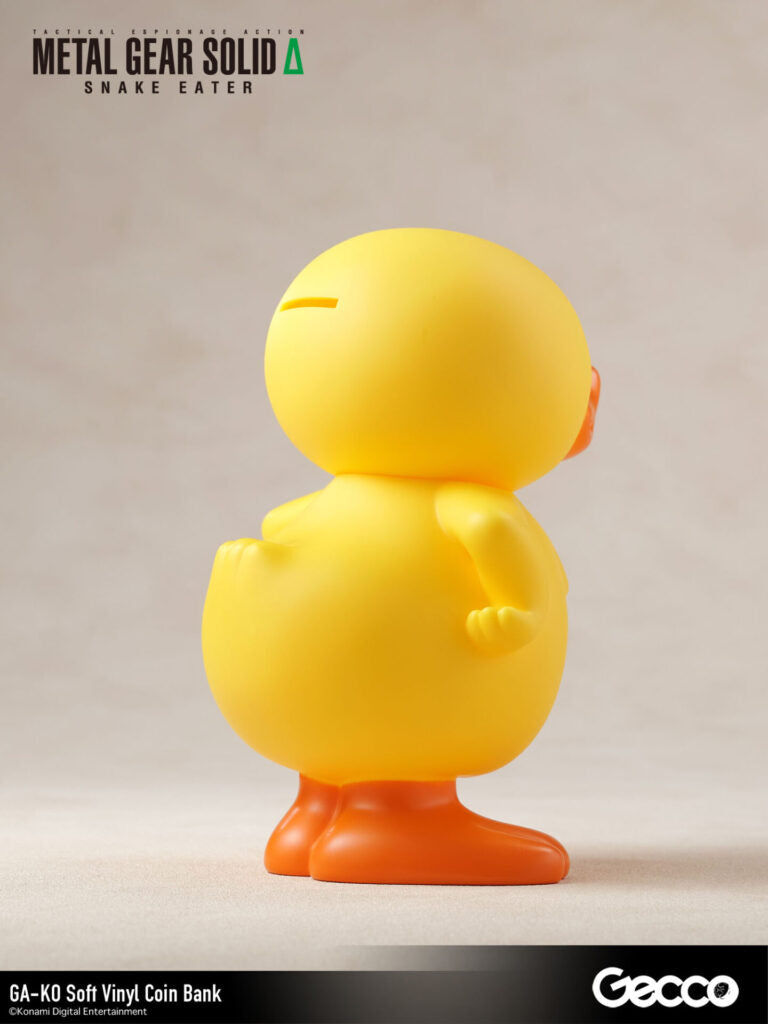 SPECIAL ORDER Gecco - Soft Vinyl Coin Bank - METAL GEAR SOLID Delta: SNAKE EATER - GA-KO [JP]