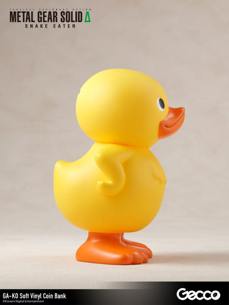 SPECIAL ORDER Gecco - Soft Vinyl Coin Bank - METAL GEAR SOLID Delta: SNAKE EATER - GA-KO [JP]