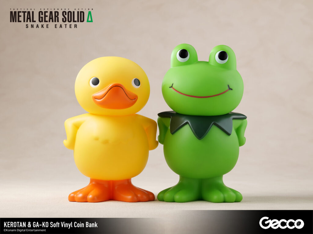 SPECIAL ORDER Gecco - Soft Vinyl Coin Bank - METAL GEAR SOLID Delta: SNAKE EATER - GA-KO [JP]