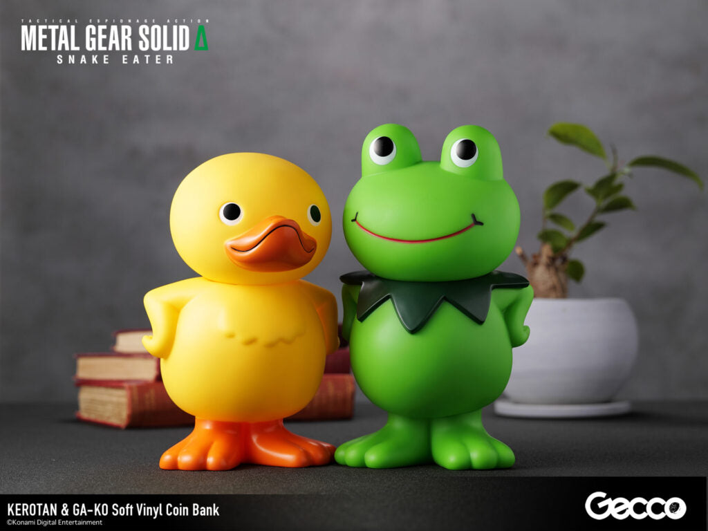 SPECIAL ORDER Gecco - Soft Vinyl Coin Bank - METAL GEAR SOLID Delta: SNAKE EATER - GA-KO [JP]