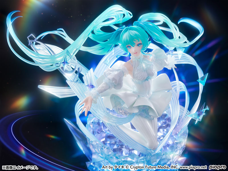PRE-ORDER Character Vocal Series 01: Hatsune Miku - Hatsune Miku: Crystal Dress Ver. 1/7