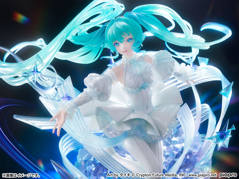 PRE-ORDER Character Vocal Series 01: Hatsune Miku - Hatsune Miku: Crystal Dress Ver. 1/7