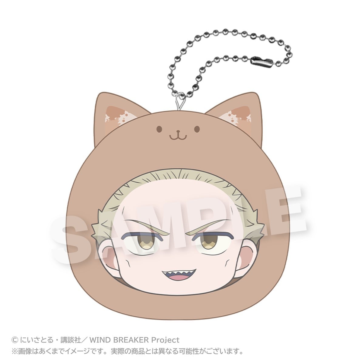 SPECIAL ORDER Stella Notes - Wind Breaker Marumates Cushion Keychain - Toma Hiragi: Pastel Ver. [JP]
