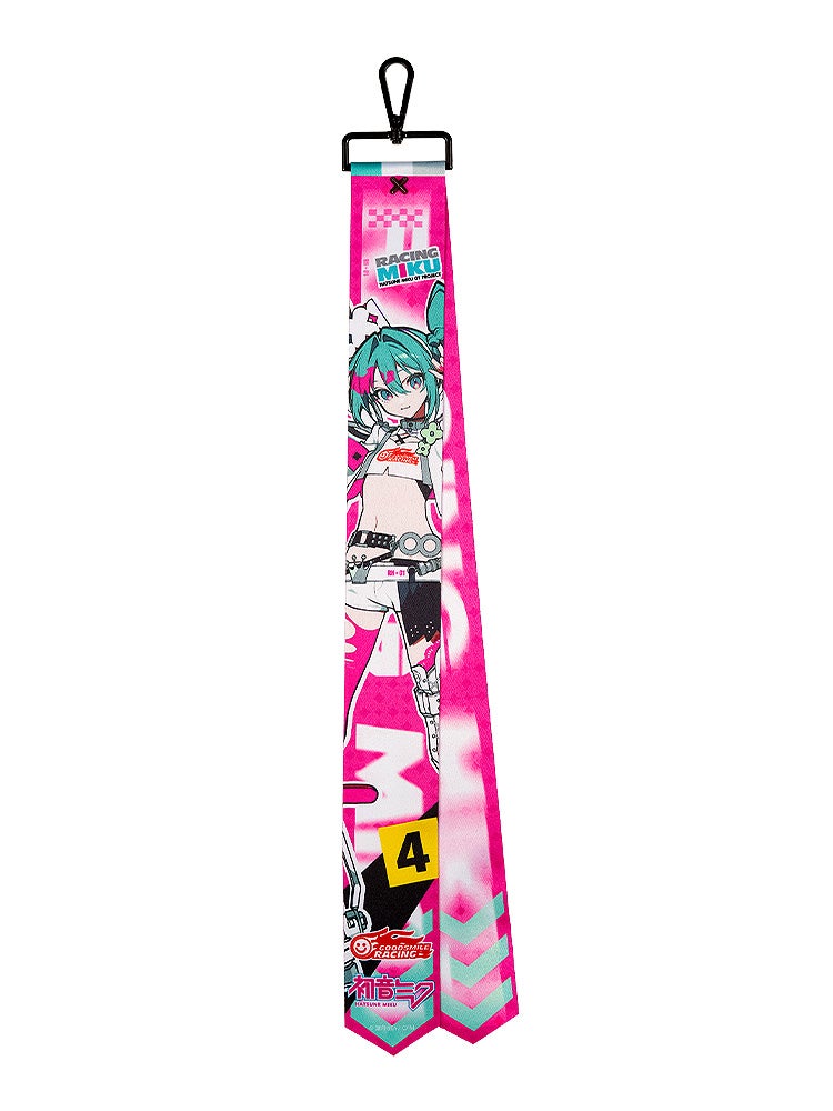 IN-STOCK GoodSmile Moment - Hatsune Miku GT Project - Hatsune Miku: Racing Ver. 2025 Collectible Ribbon Keychain [Box of 6]