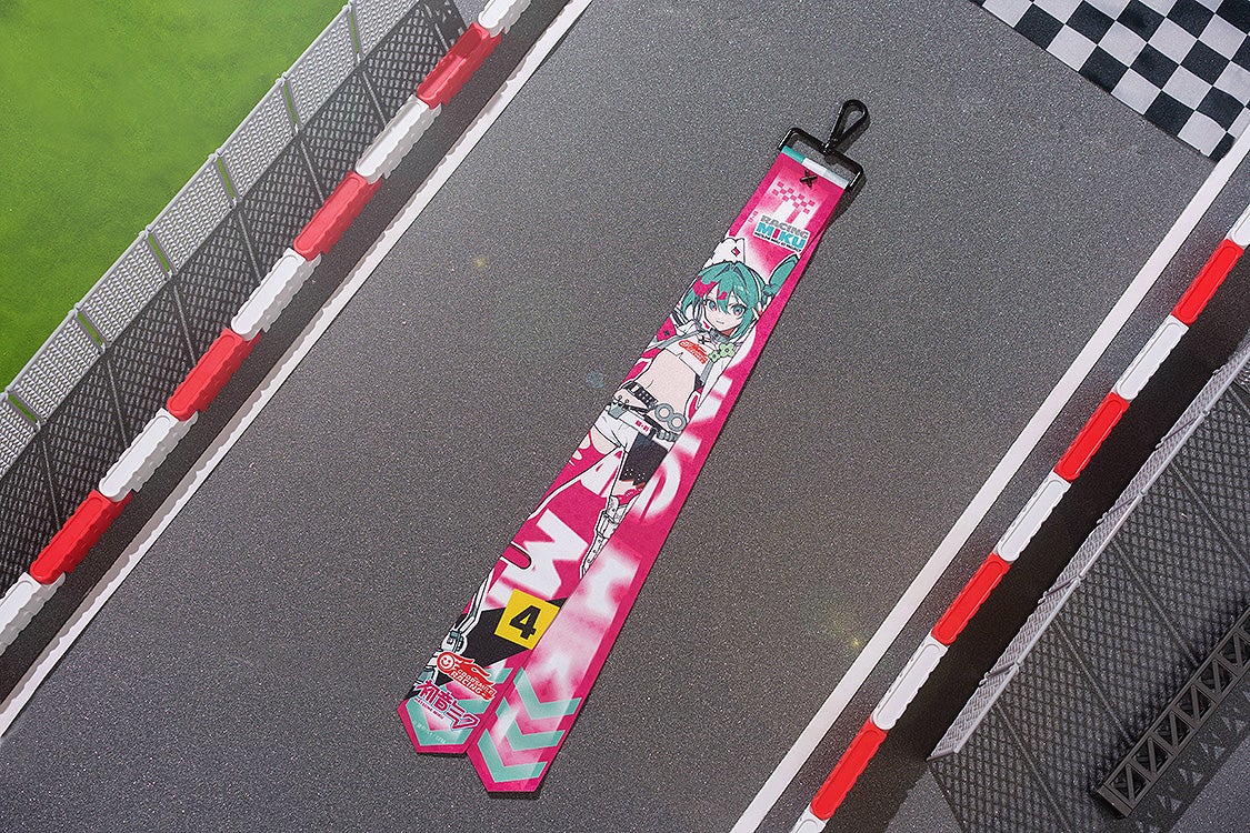 IN-STOCK GoodSmile Moment - Hatsune Miku GT Project - Hatsune Miku: Racing Ver. 2025 Collectible Ribbon Keychain [Box of 6]