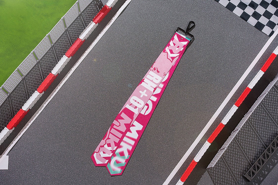 IN-STOCK GoodSmile Moment - Hatsune Miku GT Project - Hatsune Miku: Racing Ver. 2025 Collectible Ribbon Keychain [Box of 6]
