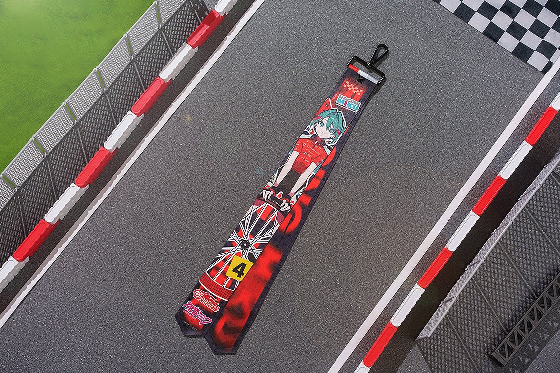 IN-STOCK GoodSmile Moment - Hatsune Miku GT Project - Hatsune Miku: Racing Ver. 2025 Collectible Ribbon Keychain [Box of 6]