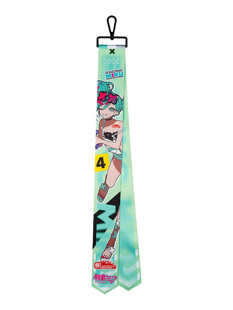 IN-STOCK GoodSmile Moment - Hatsune Miku GT Project - Hatsune Miku: Racing Ver. 2025 Collectible Ribbon Keychain [Box of 6]