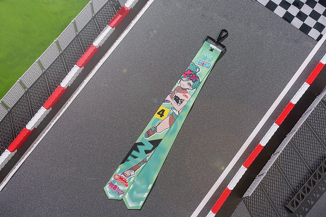 IN-STOCK GoodSmile Moment - Hatsune Miku GT Project - Hatsune Miku: Racing Ver. 2025 Collectible Ribbon Keychain [Box of 6]