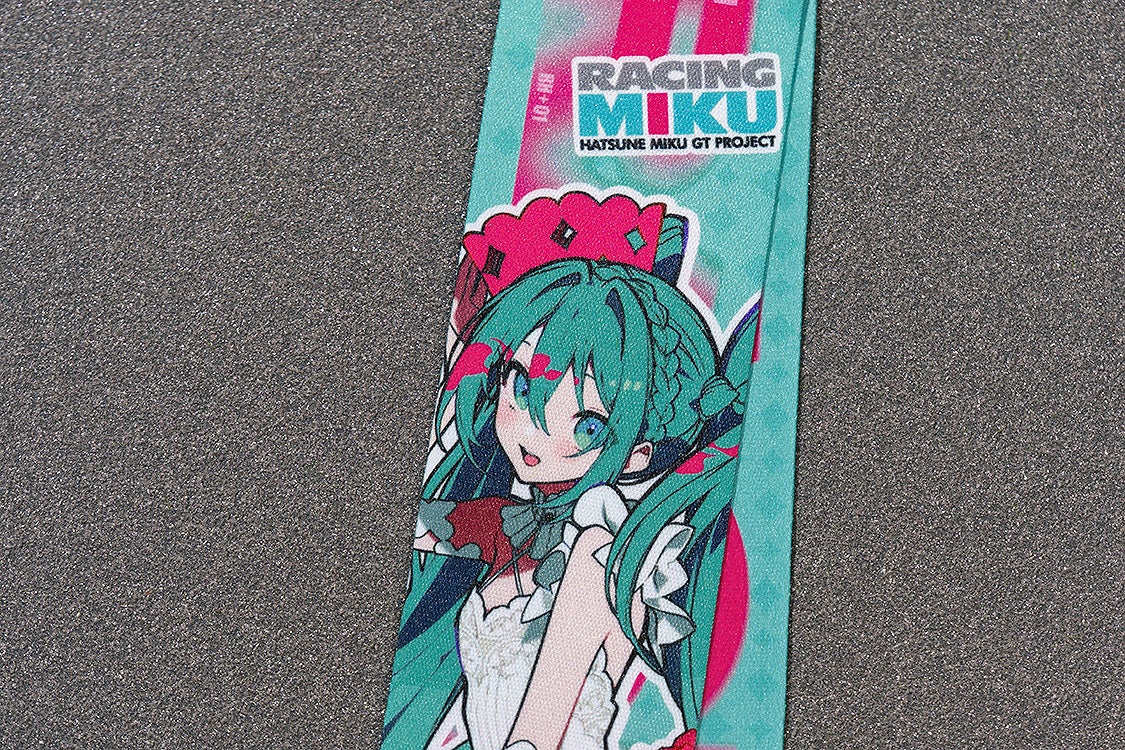 IN-STOCK GoodSmile Moment - Hatsune Miku GT Project - Hatsune Miku: Racing Ver. 2025 Collectible Ribbon Keychain [Box of 6]