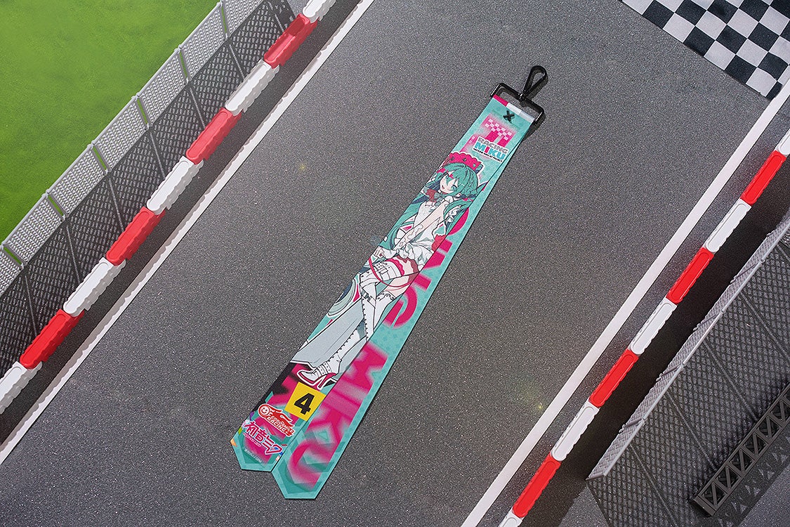 IN-STOCK GoodSmile Moment - Hatsune Miku GT Project - Hatsune Miku: Racing Ver. 2025 Collectible Ribbon Keychain [Box of 6]