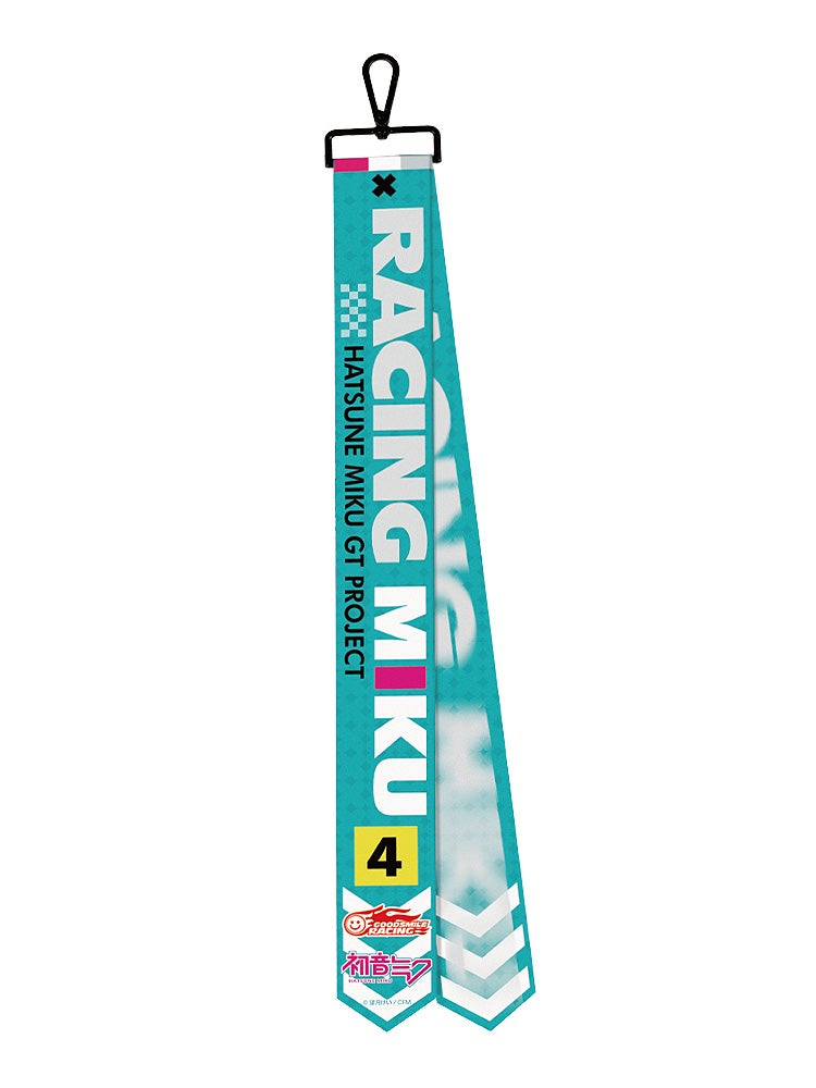 IN-STOCK GoodSmile Moment - Hatsune Miku GT Project - Hatsune Miku: Racing Ver. 2025 Collectible Ribbon Keychain [Box of 6]