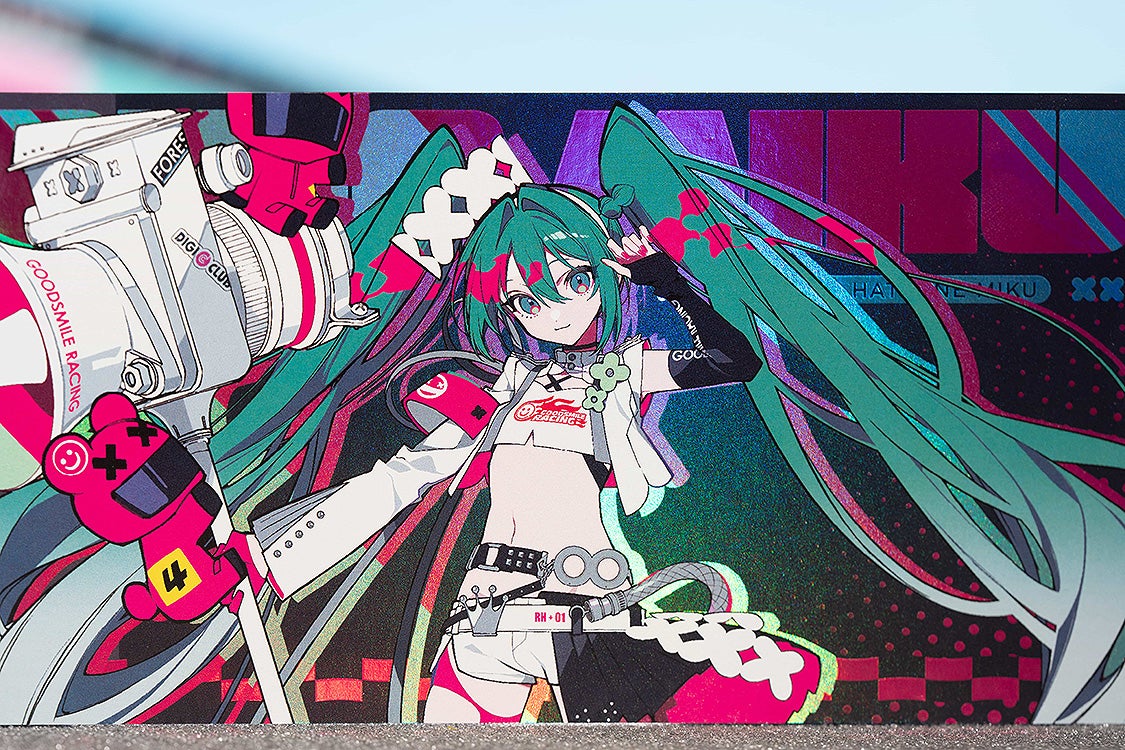 IN-STOCK GoodSmile Moment - Hatsune Miku GT Project - Hatsune Miku: Racing Ver. 2025 Collectible Holographic Ticket [Box of 7]