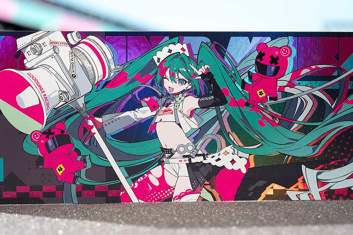IN-STOCK GoodSmile Moment - Hatsune Miku GT Project - Hatsune Miku: Racing Ver. 2025 Collectible Holographic Ticket [Box of 7]