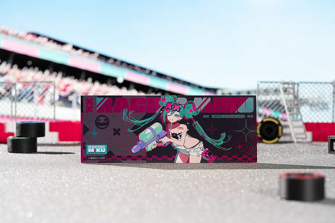 IN-STOCK GoodSmile Moment - Hatsune Miku GT Project - Hatsune Miku: Racing Ver. 2025 Collectible Holographic Ticket [Box of 7]