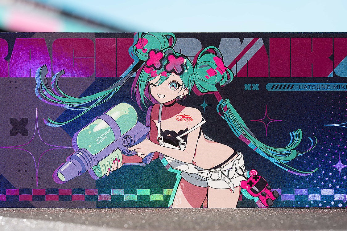 IN-STOCK GoodSmile Moment - Hatsune Miku GT Project - Hatsune Miku: Racing Ver. 2025 Collectible Holographic Ticket [Box of 7]