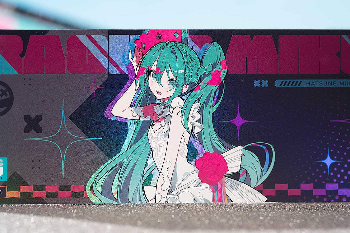IN-STOCK GoodSmile Moment - Hatsune Miku GT Project - Hatsune Miku: Racing Ver. 2025 Collectible Holographic Ticket [Box of 7]
