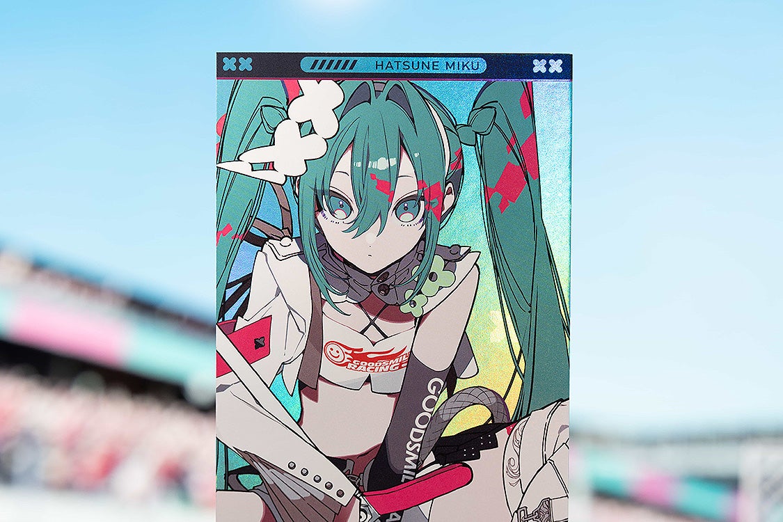 IN-STOCK GoodSmile Moment - Hatsune Miku GT Project - Hatsune Miku: Racing Ver. 2025 Collectible Holographic Ticket [Box of 7]
