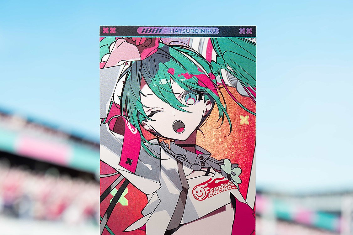 IN-STOCK GoodSmile Moment - Hatsune Miku GT Project - Hatsune Miku: Racing Ver. 2025 Collectible Holographic Ticket [Box of 7]