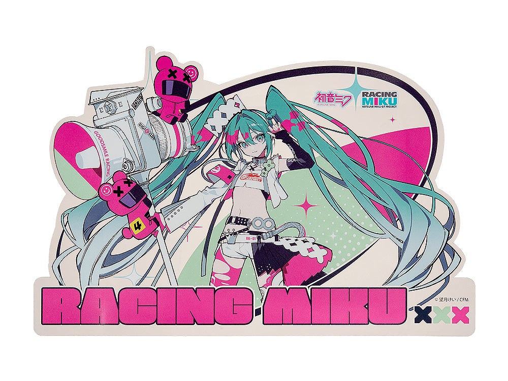 IN-STOCK GoodSmile Moment - Hatsune Miku GT Project - Hatsune Miku: Racing Ver. 2025 Sticker A