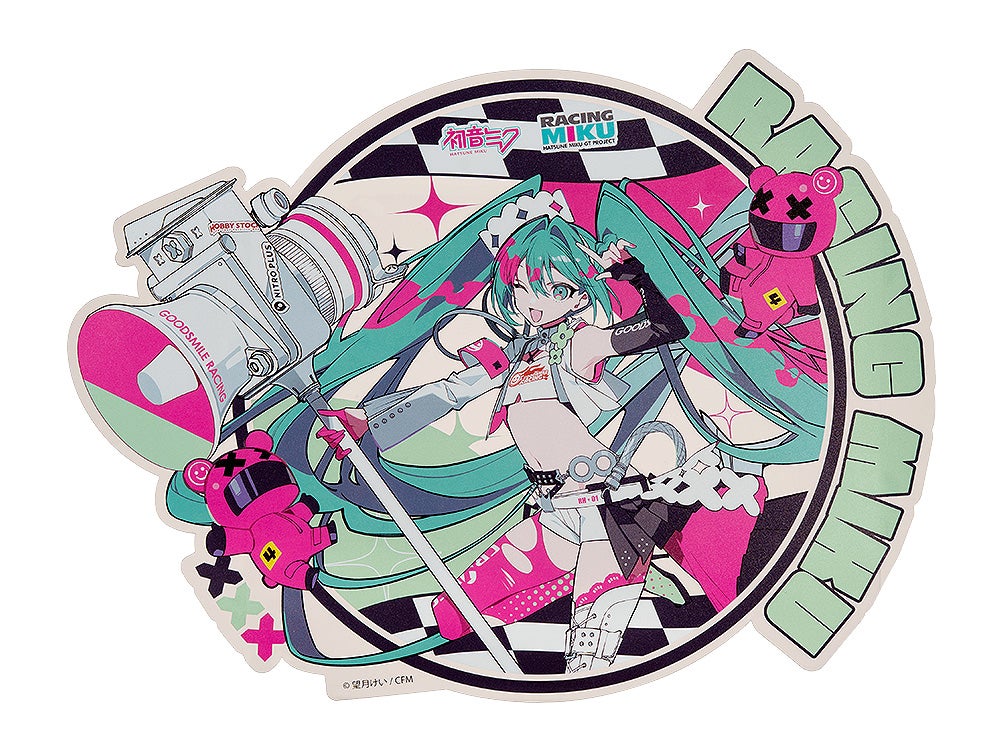 IN-STOCK GoodSmile Moment - Hatsune Miku GT Project - Hatsune Miku: Racing Ver. 2025 Sticker B