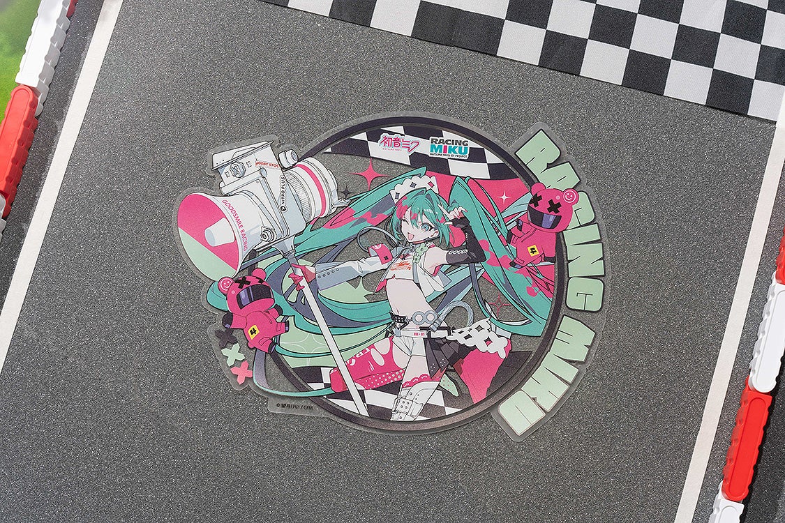 IN-STOCK GoodSmile Moment - Hatsune Miku GT Project - Hatsune Miku: Racing Ver. 2025 Sticker B