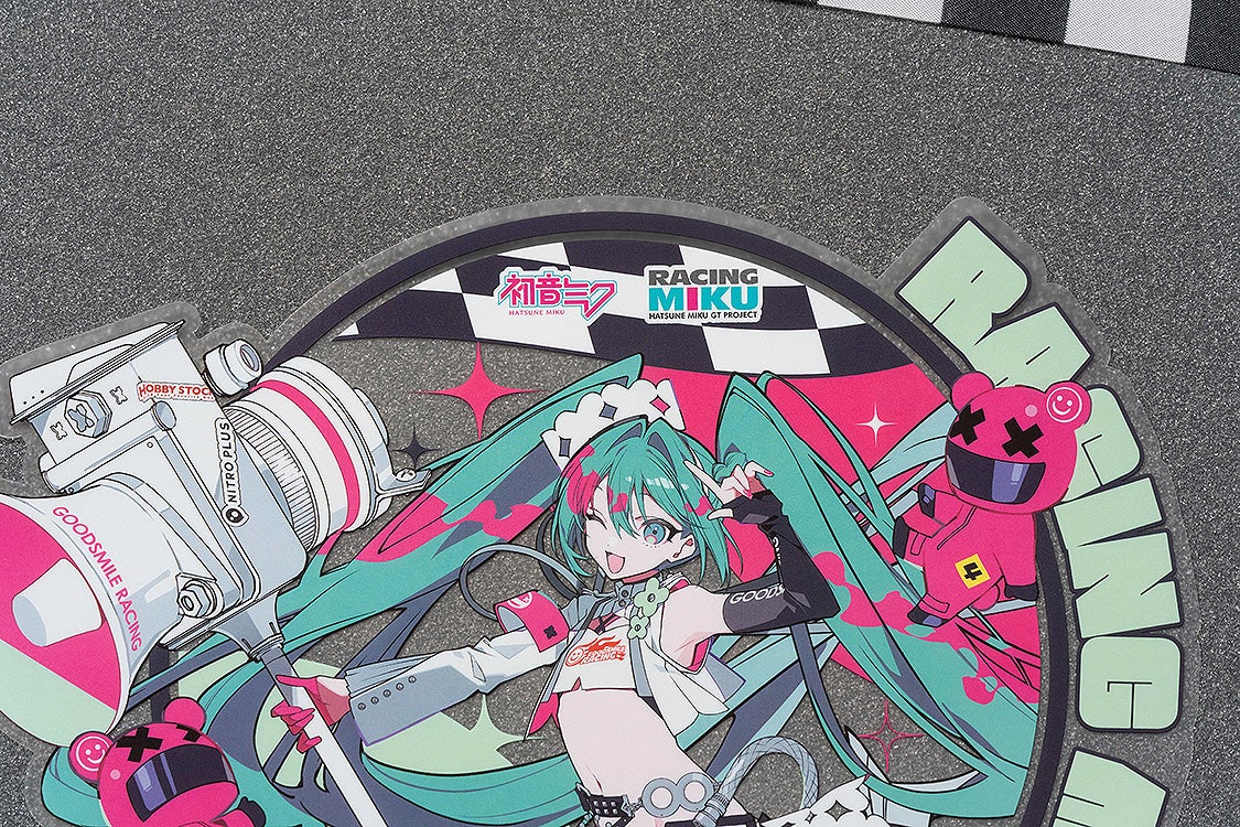 IN-STOCK GoodSmile Moment - Hatsune Miku GT Project - Hatsune Miku: Racing Ver. 2025 Sticker B