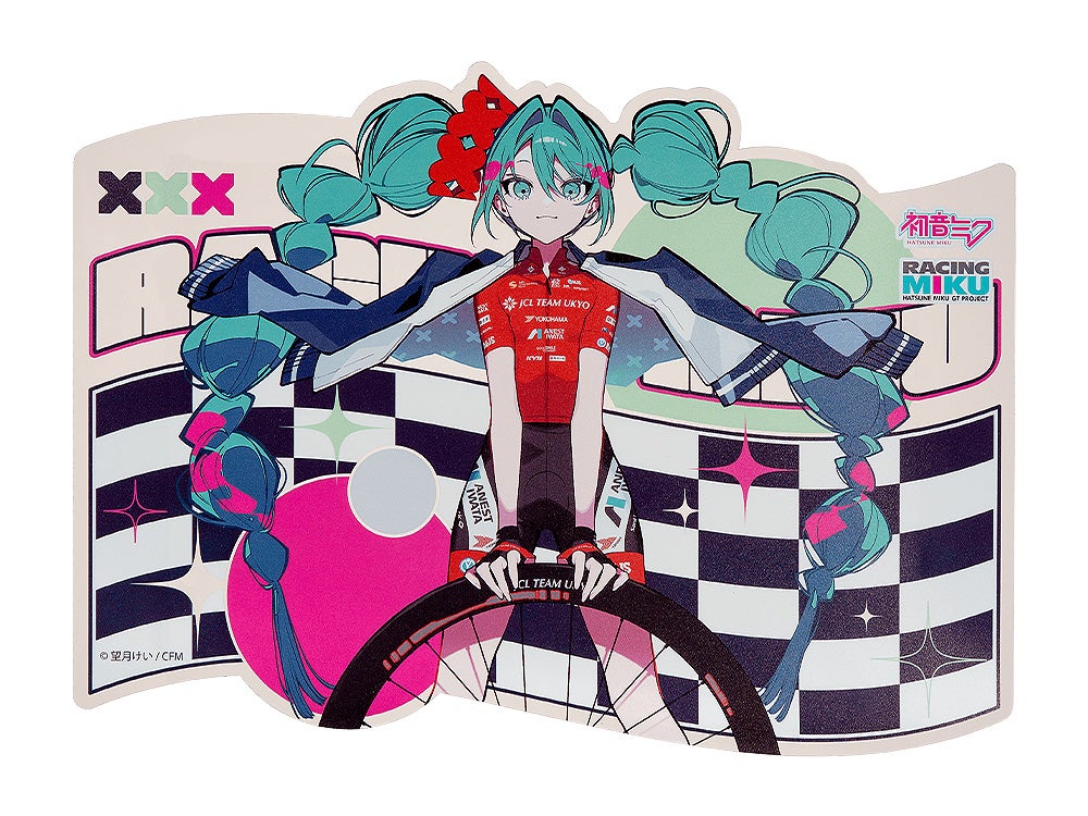 IN-STOCK GoodSmile Moment - Hatsune Miku GT Project - Hatsune Miku: Racing Ver. 2025 Sticker C