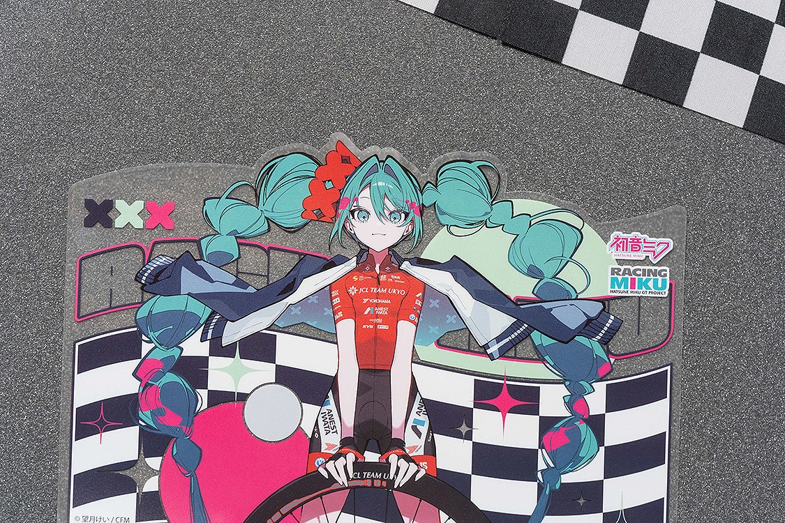 IN-STOCK GoodSmile Moment - Hatsune Miku GT Project - Hatsune Miku: Racing Ver. 2025 Sticker C