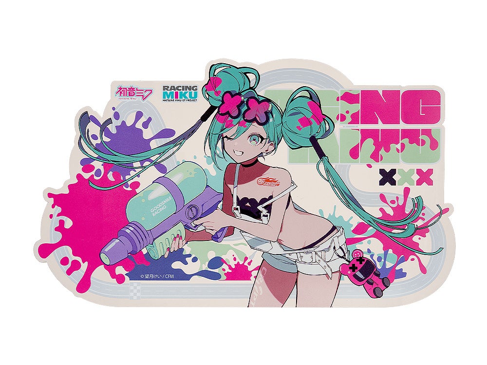 IN-STOCK GoodSmile Moment - Hatsune Miku GT Project - Hatsune Miku: Racing Ver. 2025 Sticker D