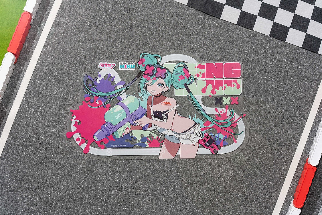 IN-STOCK GoodSmile Moment - Hatsune Miku GT Project - Hatsune Miku: Racing Ver. 2025 Sticker D