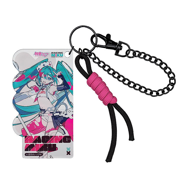 IN-STOCK GoodSmile Moment - Hatsune Miku GT Project - Hatsune Miku: Racing Ver. 2025 Keychain B