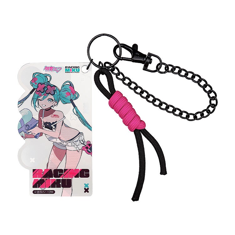 IN-STOCK GoodSmile Moment - Hatsune Miku GT Project - Hatsune Miku: Racing Ver. 2025 Keychain D