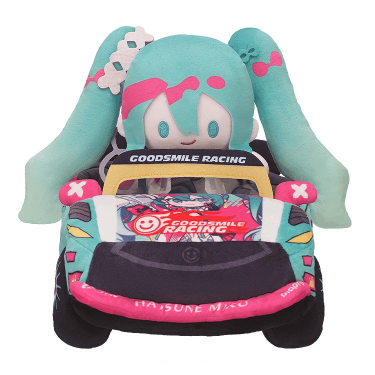 IN-STOCK GoodSmile Moment - Hatsune Miku GT Project - Hatsune Miku: Racing Ver. 2025 Plushie Set