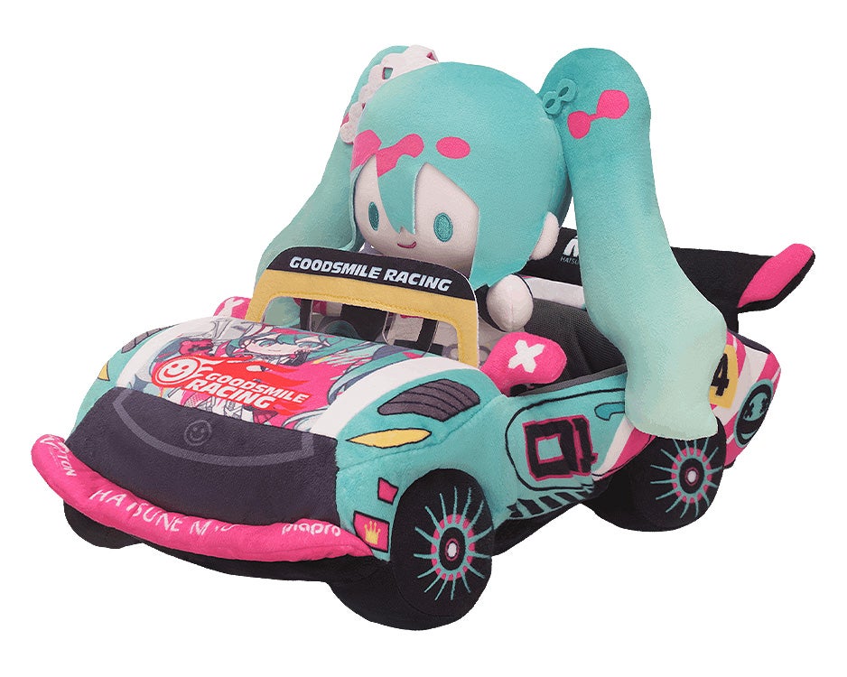 IN-STOCK GoodSmile Moment - Hatsune Miku GT Project - Hatsune Miku: Racing Ver. 2025 Plushie Set