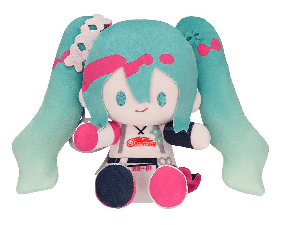 IN-STOCK GoodSmile Moment - Hatsune Miku GT Project - Hatsune Miku: Racing Ver. 2025 Plushie Set