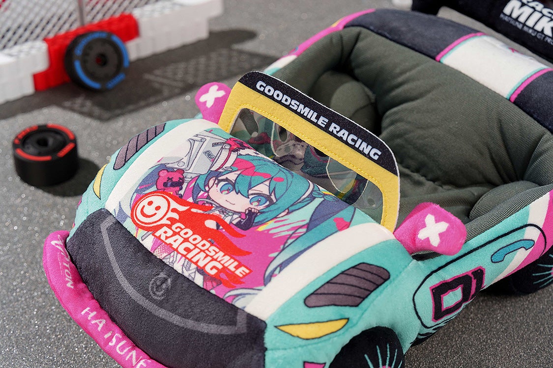IN-STOCK GoodSmile Moment - Hatsune Miku GT Project - Hatsune Miku: Racing Ver. 2025 Plushie Set