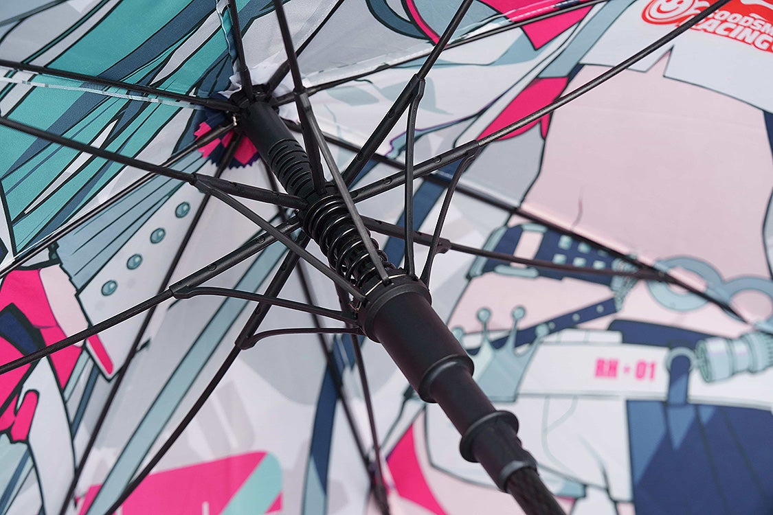 IN-STOCK GoodSmile Moment - Hatsune Miku GT Project - Hatsune Miku: Racing Ver. 2025 Umbrella