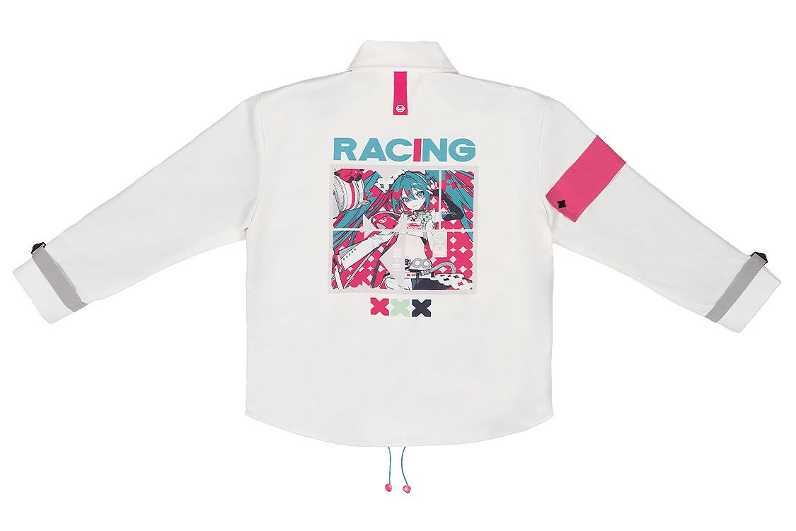 IN-STOCK GoodSmile Moment - Hatsune Miku GT Project - Hatsune Miku: Racing Ver. 2025 Track Jacket