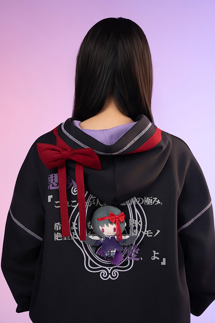 SPECIAL ORDER GoodSmile Moment - Puella Magi Madoka Magica: The Movie Rebellion Hoodie - Homura Akemi [JP]