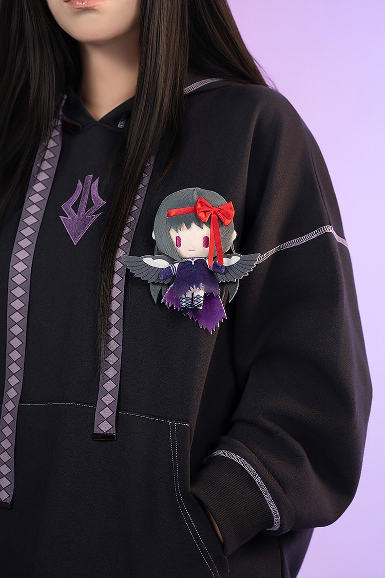 SPECIAL ORDER GoodSmile Moment - Puella Magi Madoka Magica: The Movie Rebellion Hoodie - Homura Akemi [JP]