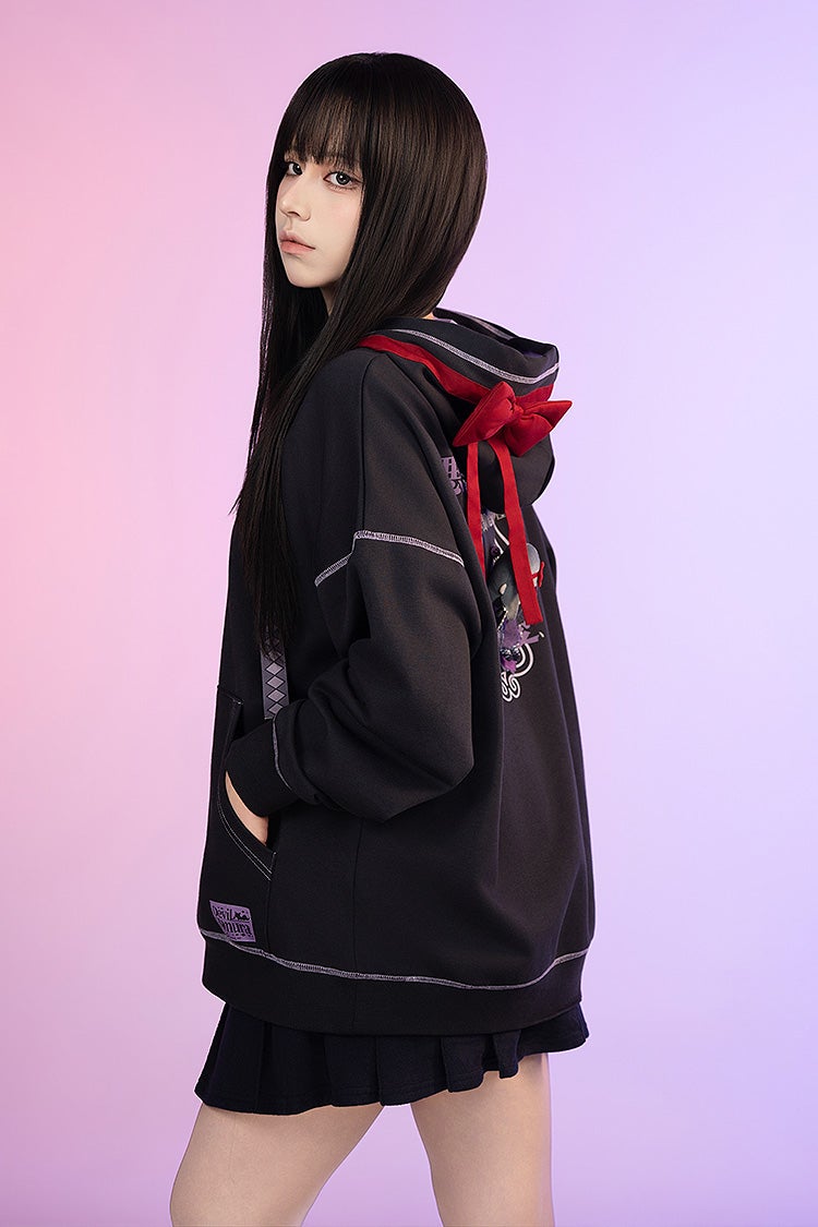SPECIAL ORDER GoodSmile Moment - Puella Magi Madoka Magica: The Movie Rebellion Hoodie - Homura Akemi [JP]